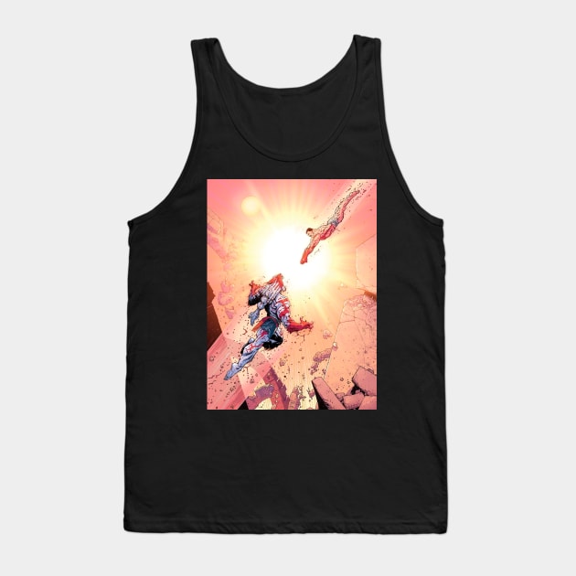 omni man vs beast Tank Top by super villain